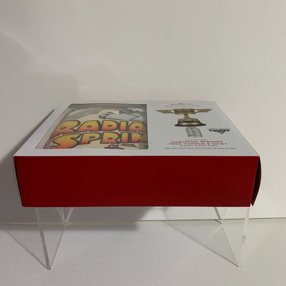 Hallmark Keepsake Miniature Tree Topper Skirt Radiator Springs Disney Pixar Cars - Picture 6 of 6